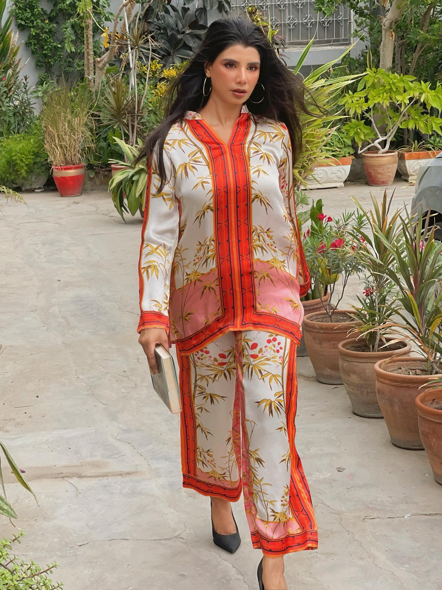 Arze – Digital Printed Shamose Silk 2-Piece