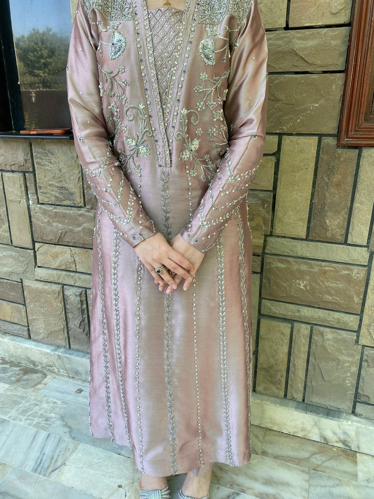 Pure Sheesha Silk Designed