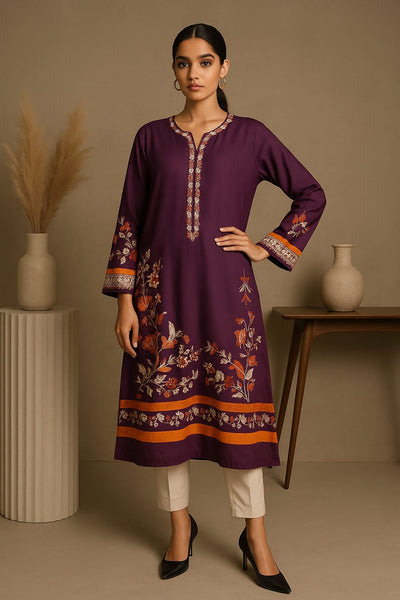 Matt sheesha silk with embroidery , hand work embalishment with lace work