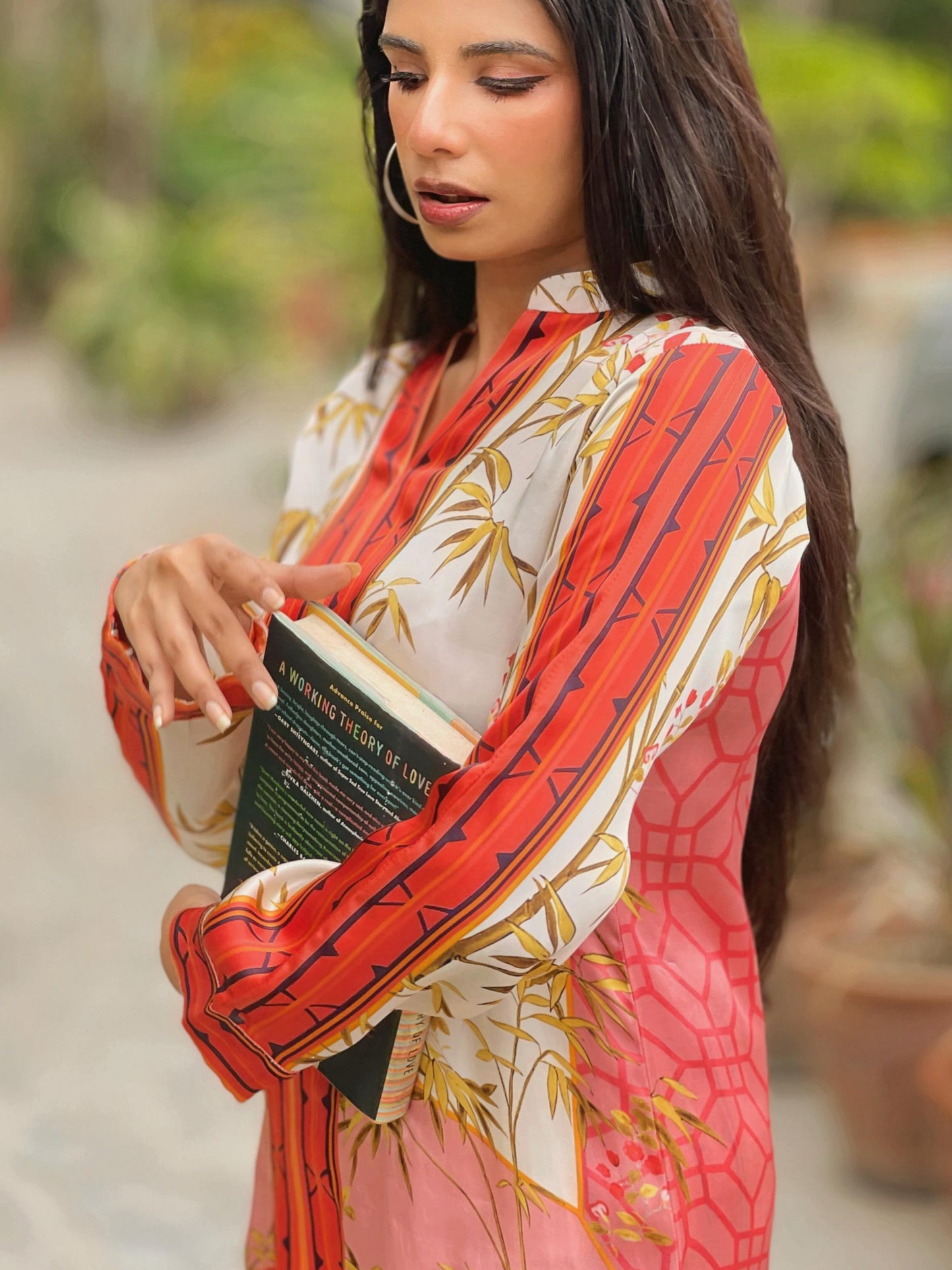 Arze – Digital Printed Shamose Silk 2-Piece